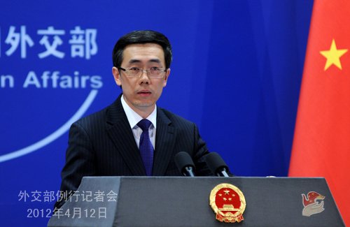 外交部:中國已派政府公務船前往黃巖島海域