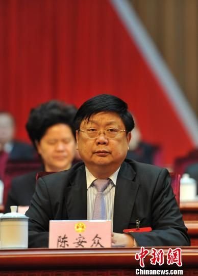 江西省人大副主任、省總工會(huì)主席陳安眾被調(diào)查(圖)