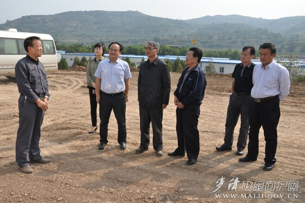 在全國養(yǎng)老綜合示范基地考察